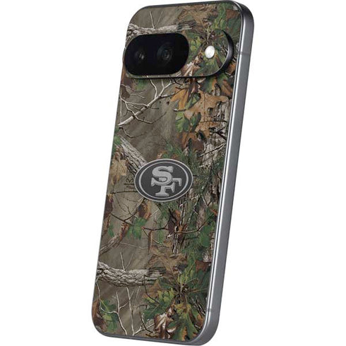 NFL San Francisco 49ers Realtree Xtra Green Camo Google Pixel 9 Skin